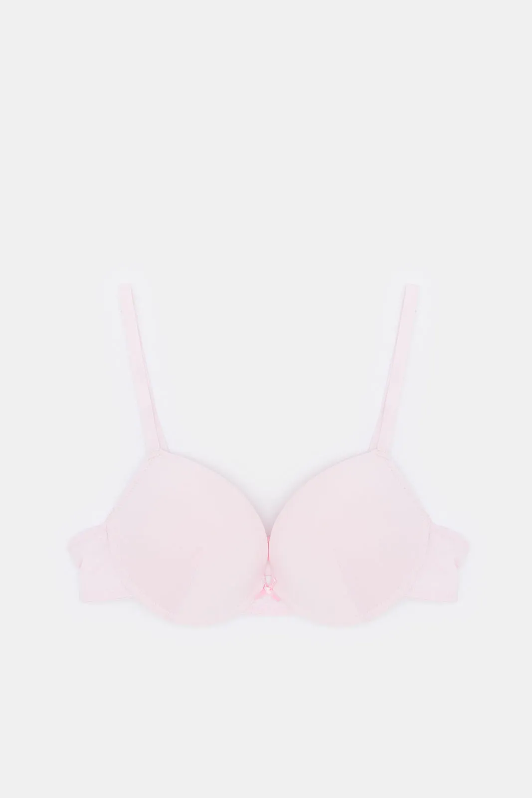 Women Pink Printed Push-Up Bra (Pack of 2)