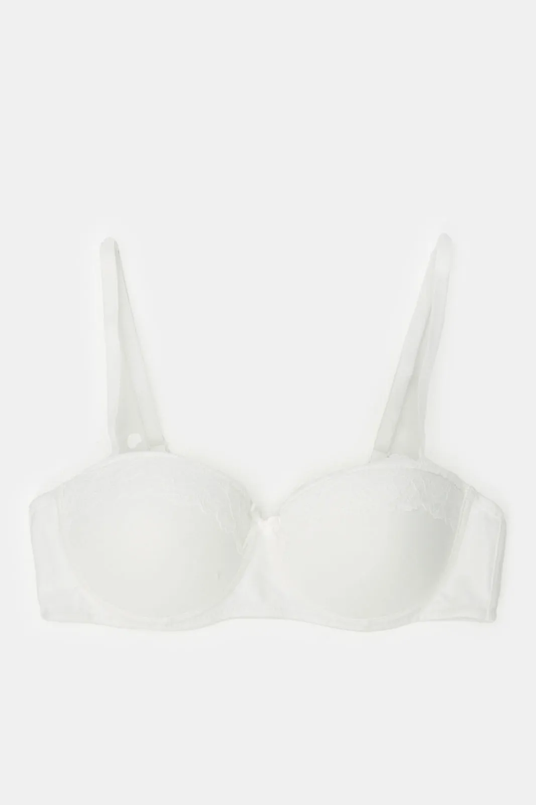 Women Yellow And Ivory Balconette Bra Set (Pack of 2)