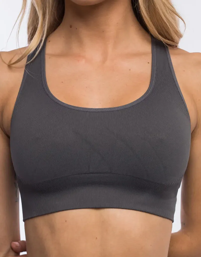 Women's Cropped Tank Top Sports Bra