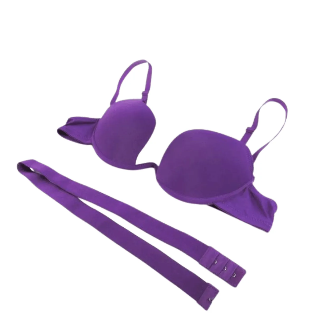 Women's Deep U Low Cut Push Up Bra