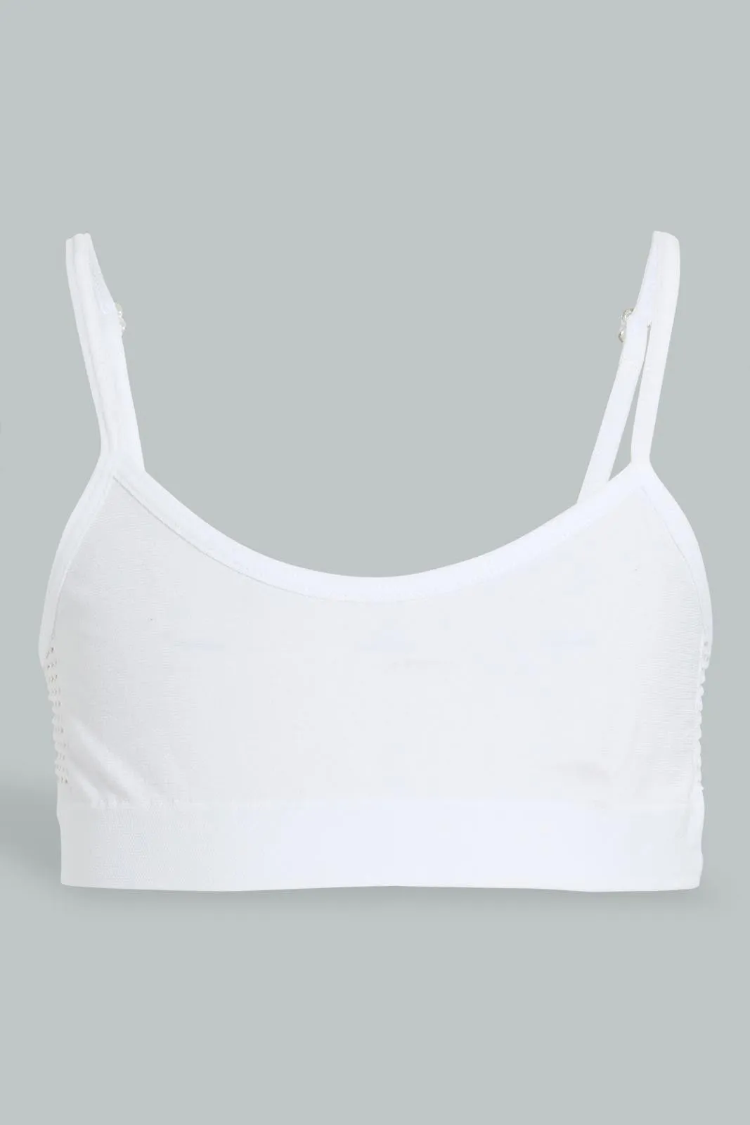 Yellow And White Comfort Bra For Senior Girls (Pack of 2)